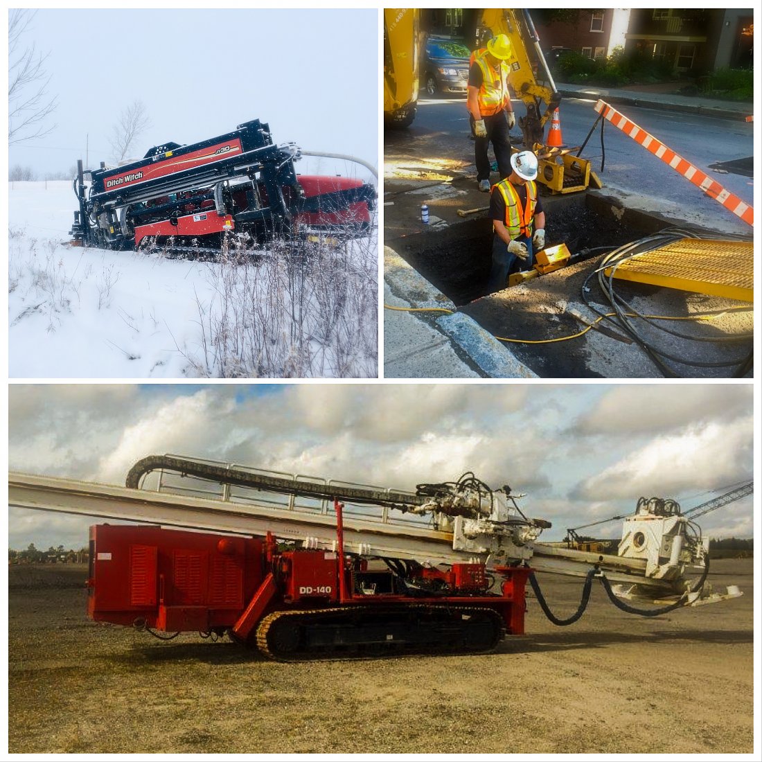 Gamme de foreuses directionnelles